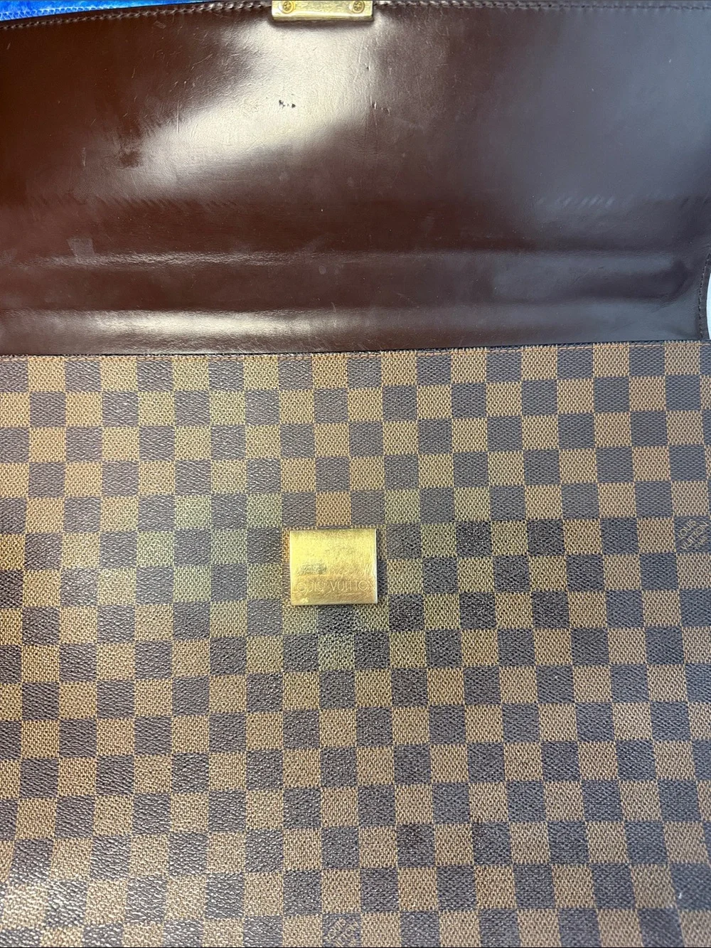 Louis Vuitton Altona GM Brown Damier Canvas Shoulder Briefcase